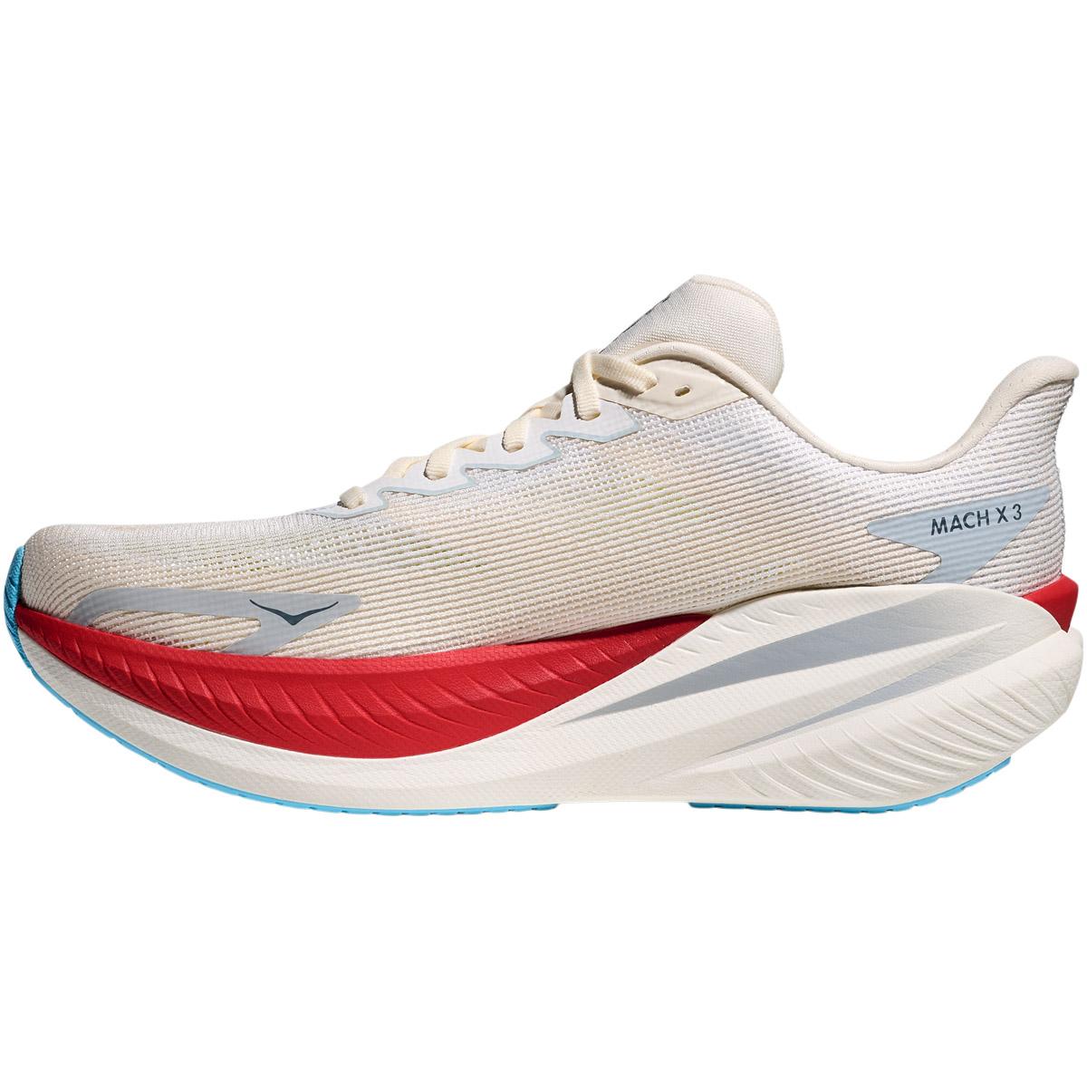 HOKA Mach X 3 Løbesko Herre Beige/Red