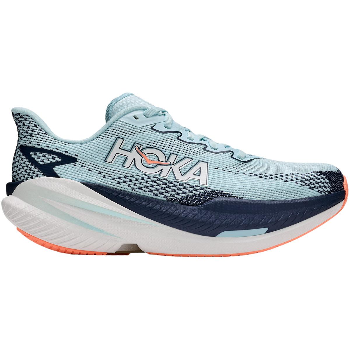 HOKA Mach X 3 Joggesko Dame GLIMMERING BLUE / VARSITY NAVY
