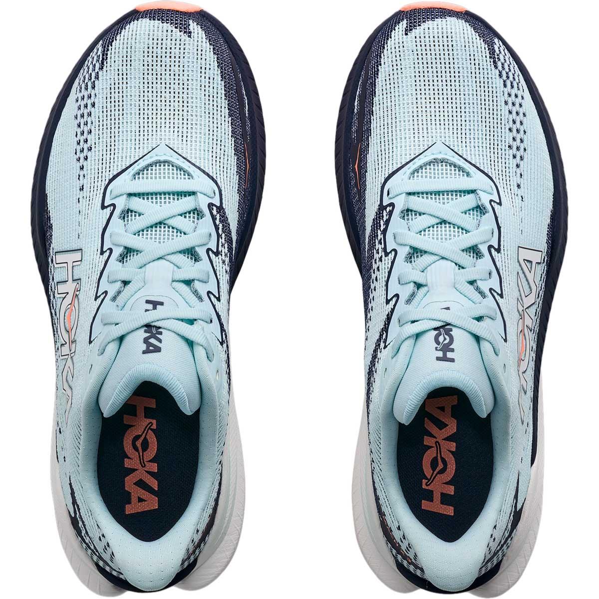 HOKA Mach X 3 Joggesko Dame GLIMMERING BLUE / VARSITY NAVY