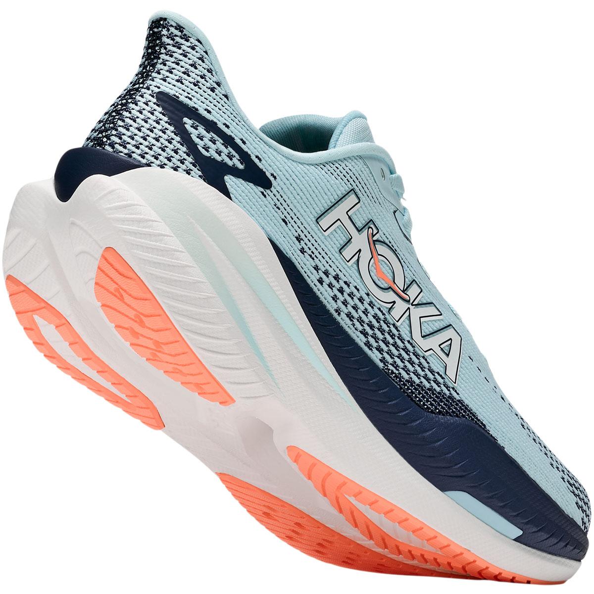 HOKA Mach X 3 Joggesko Dame GLIMMERING BLUE / VARSITY NAVY