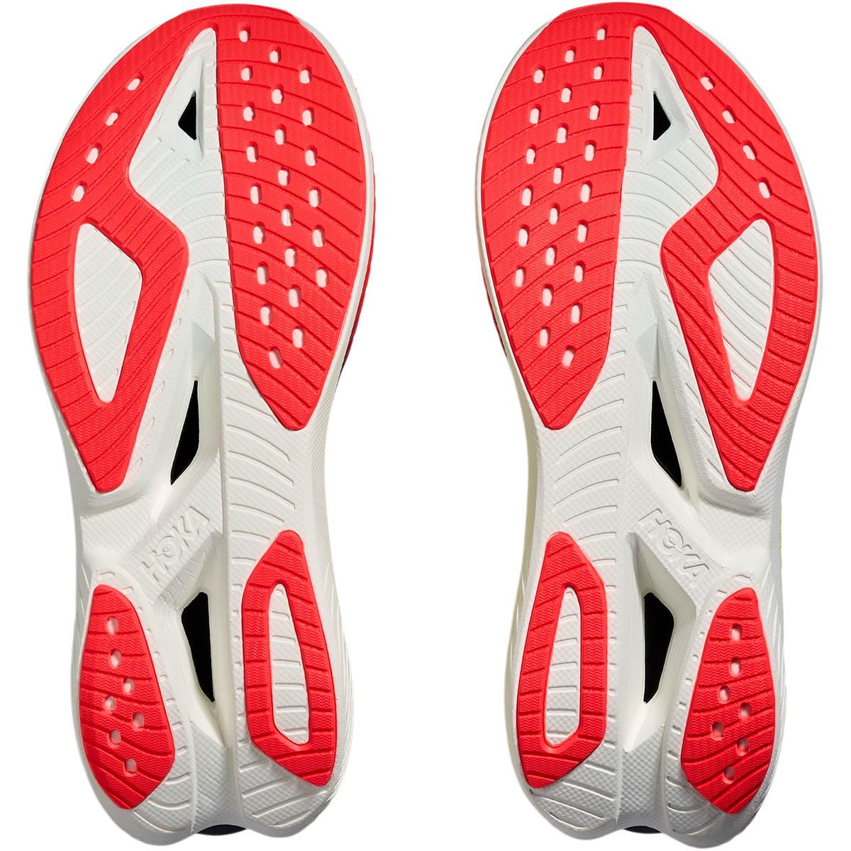 HOKA Mach X 3 Joggesko Dame Yellow/Red