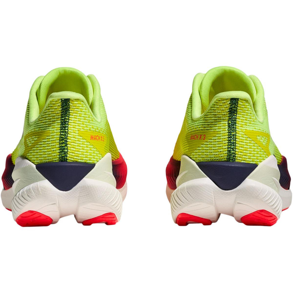 HOKA Mach X 3 Joggesko Dame Yellow/Red