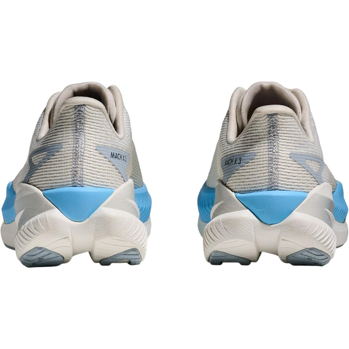 HOKA Mach X 3 Joggesko Dame Beige/Blue