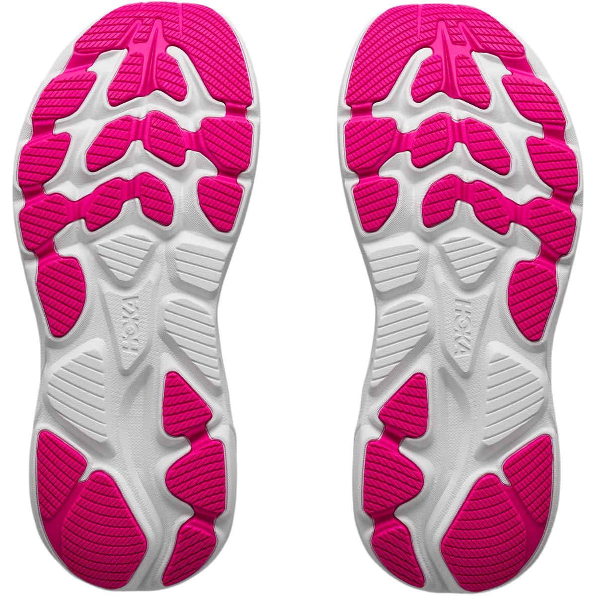 HOKA Clifton 10 Løbesko Børn OVERCAST / NEON DRAGONFRUIT