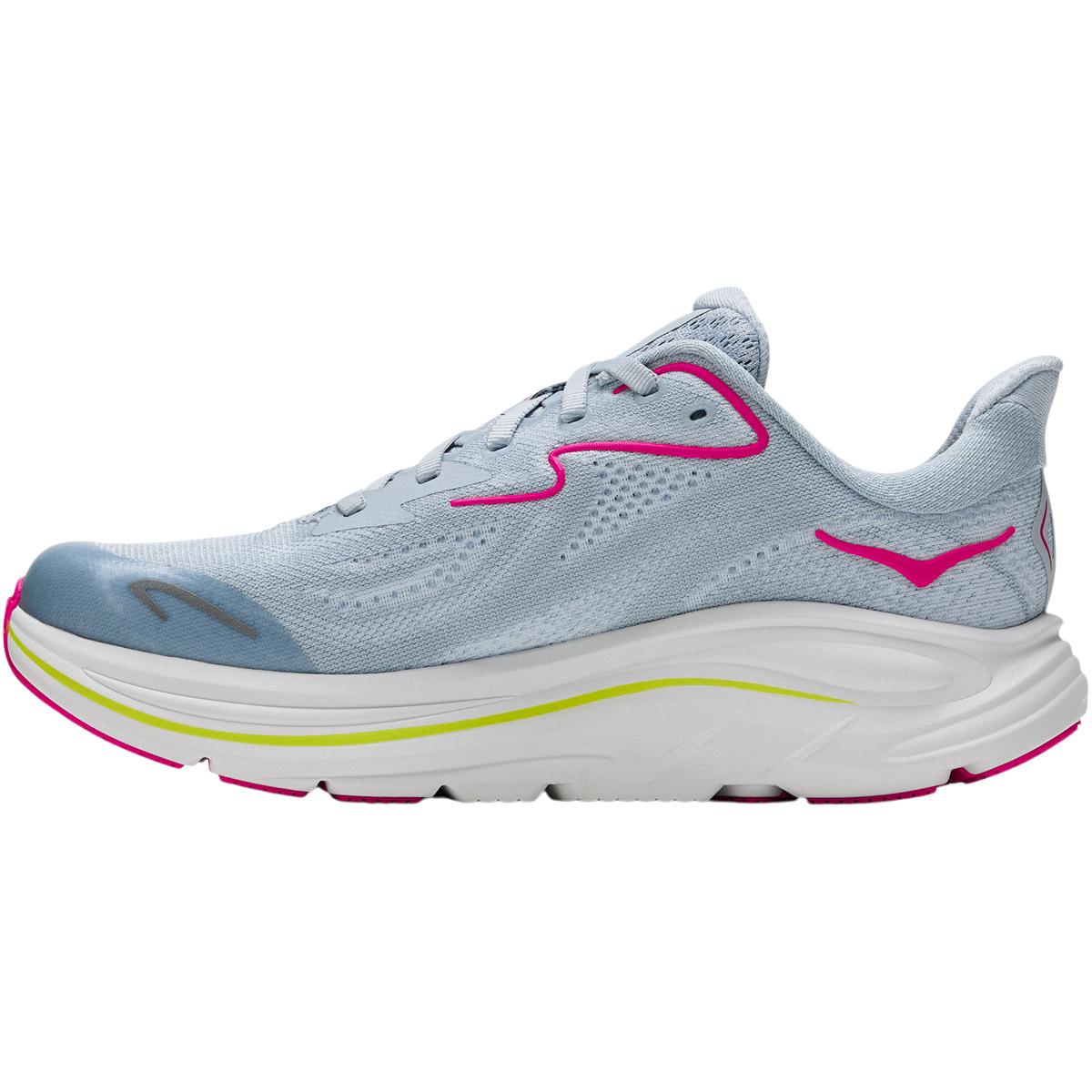 HOKA Clifton 10 Løbesko Børn OVERCAST / NEON DRAGONFRUIT