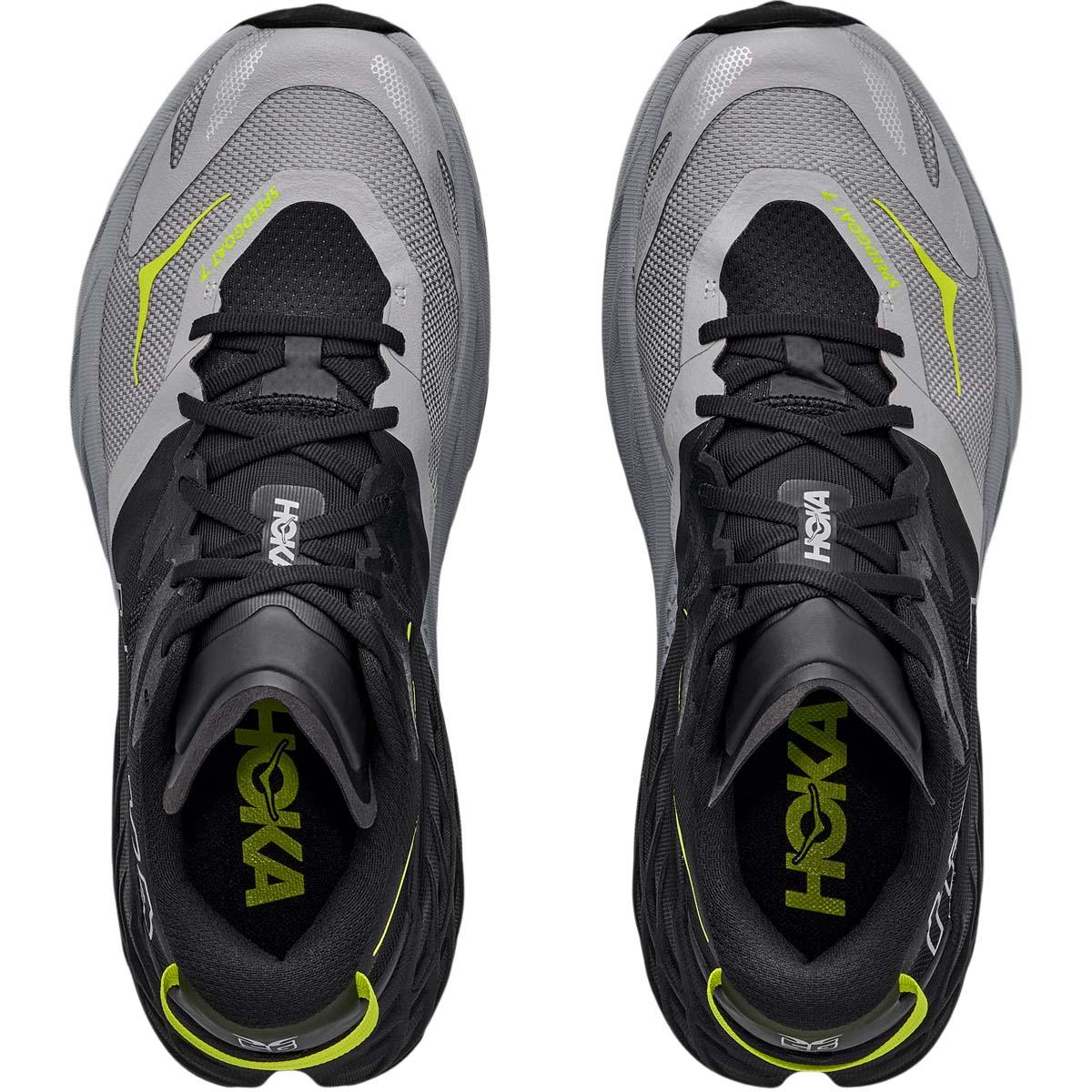 HOKA Speedgoat 7 Trail Løbesko Herre BLACK / STELLAR GREY
