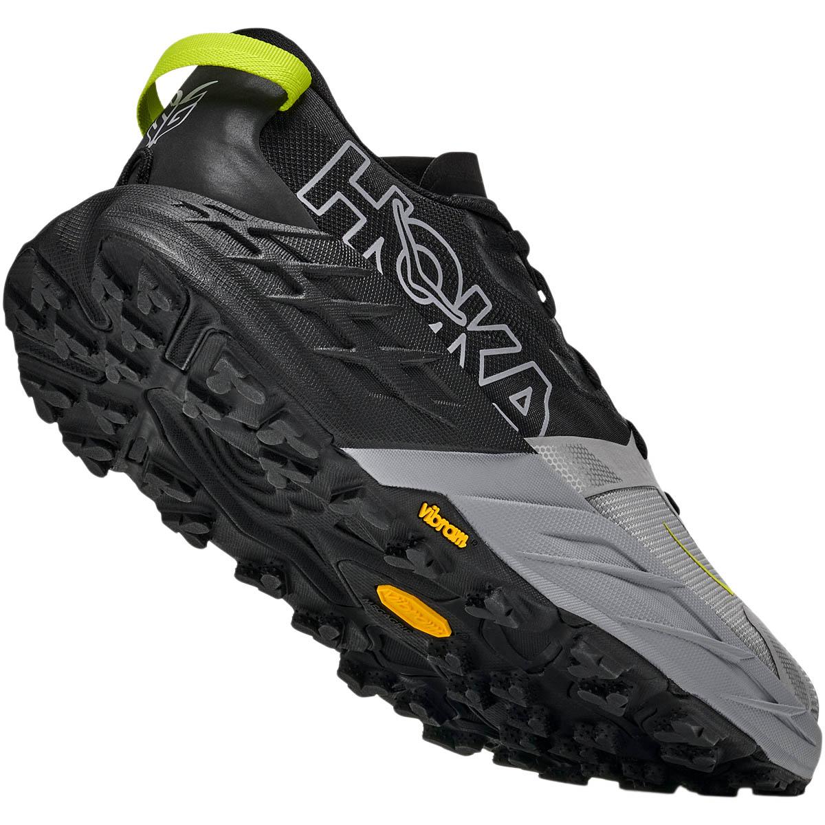 HOKA Speedgoat 7 Trail Løbesko Herre BLACK / STELLAR GREY
