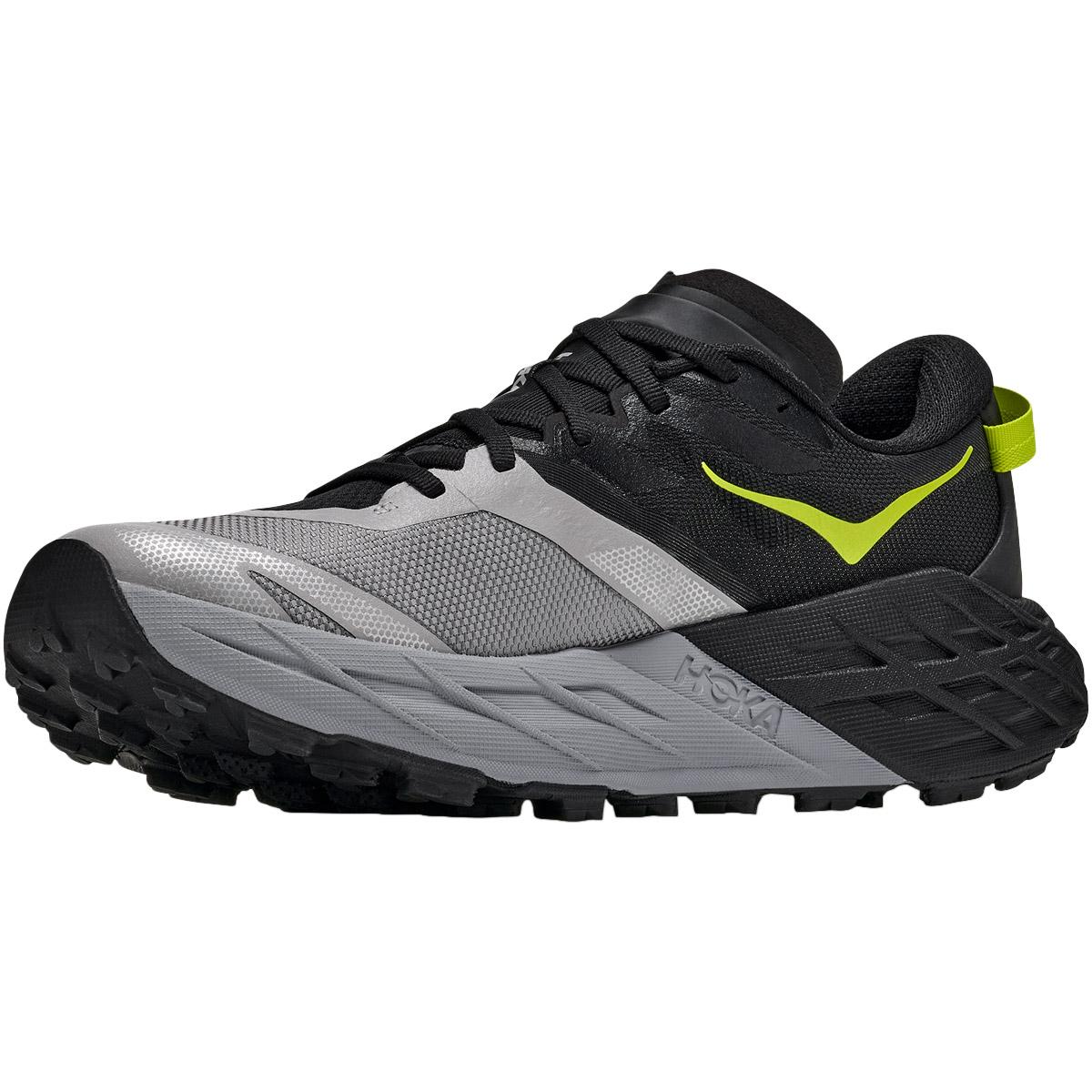 HOKA Speedgoat 7 Trail Løbesko Herre BLACK / STELLAR GREY