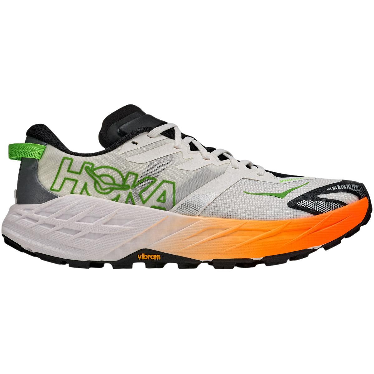 HOKA Speedgoat 7 Trail Løbesko Herre FROST / NEON TANGERINE