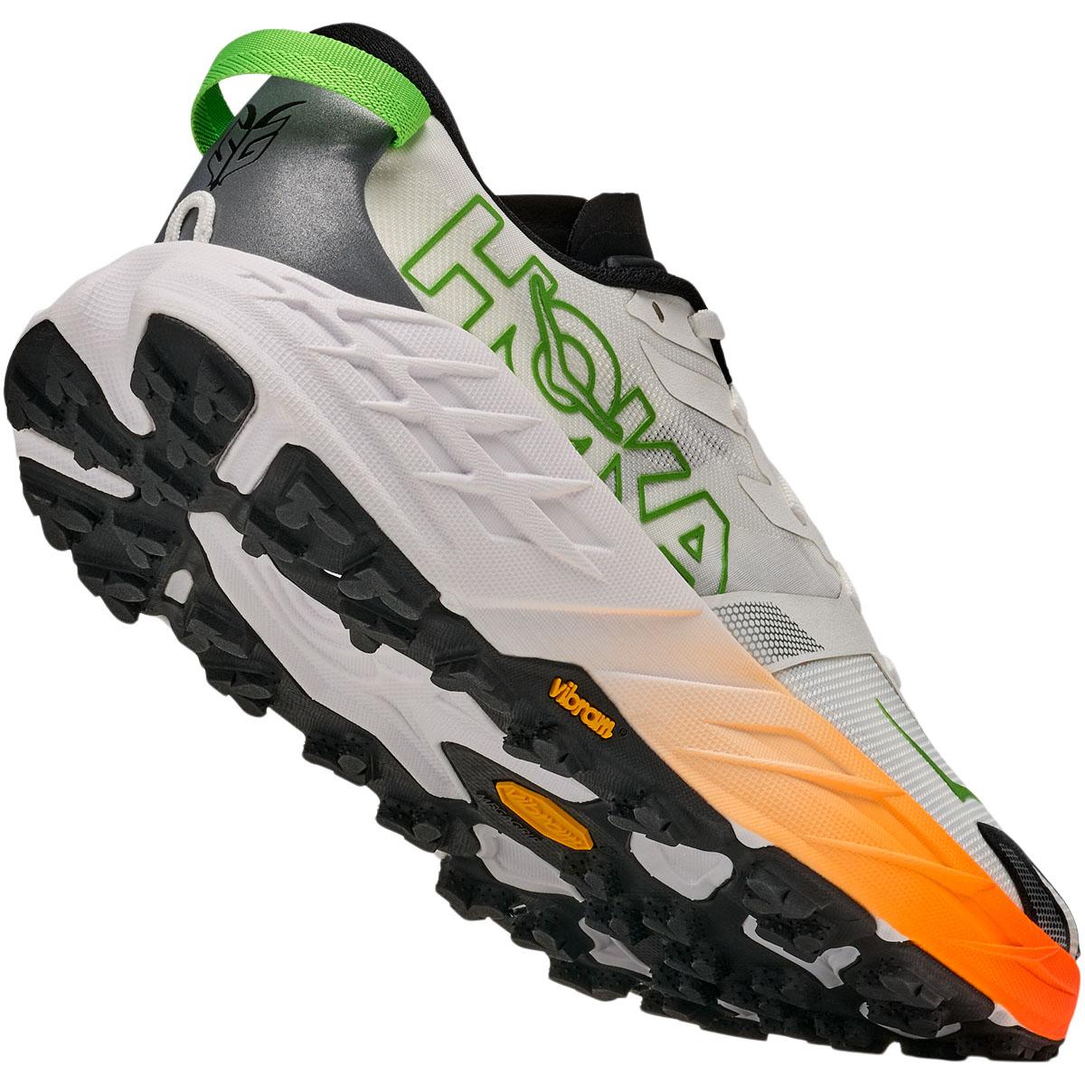 HOKA Speedgoat 7 Trail Løbesko Herre FROST / NEON TANGERINE