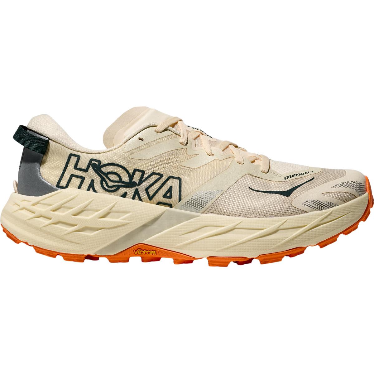 HOKA Speedgoat 7 Trail Løbesko Herre Beige