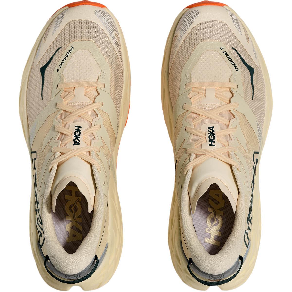 HOKA Speedgoat 7 Trail Løbesko Herre Beige
