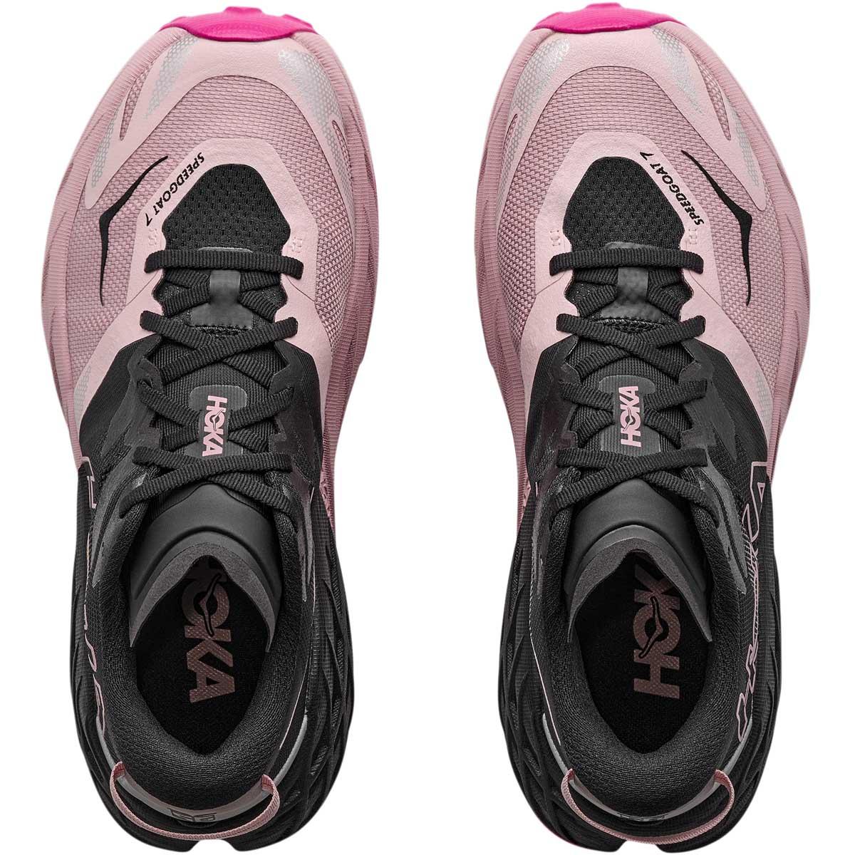 HOKA Speedgoat 7 Terrengløpesko Dame BLACK / PINK OPAL