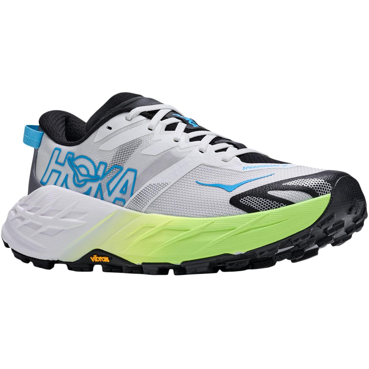 HOKA Speedgoat 7 Terrengløpesko Dame FROST / NEON YUZU