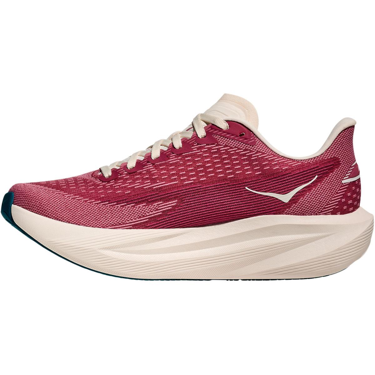 HOKA Mach 7 Joggesko Dame Red/Beige