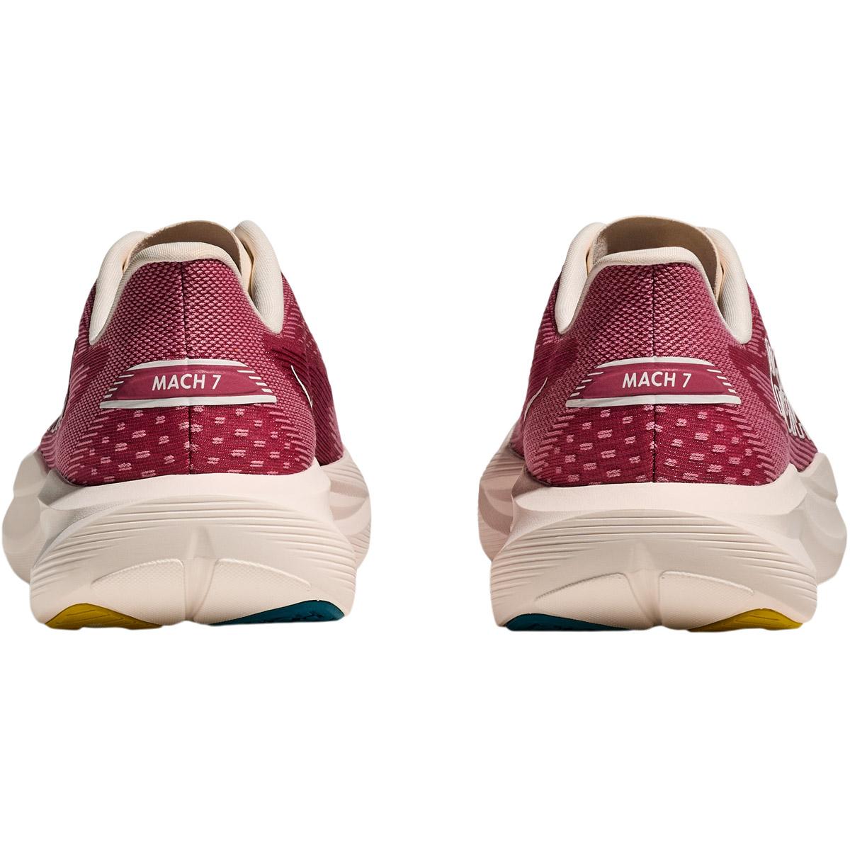 HOKA Mach 7 Joggesko Dame Red/Beige