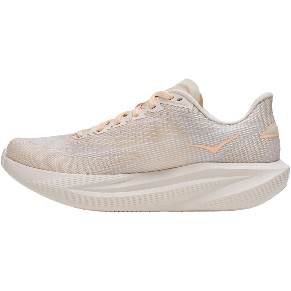 HOKA Mach 7 Joggesko Dame OAT MILK / ALABASTER