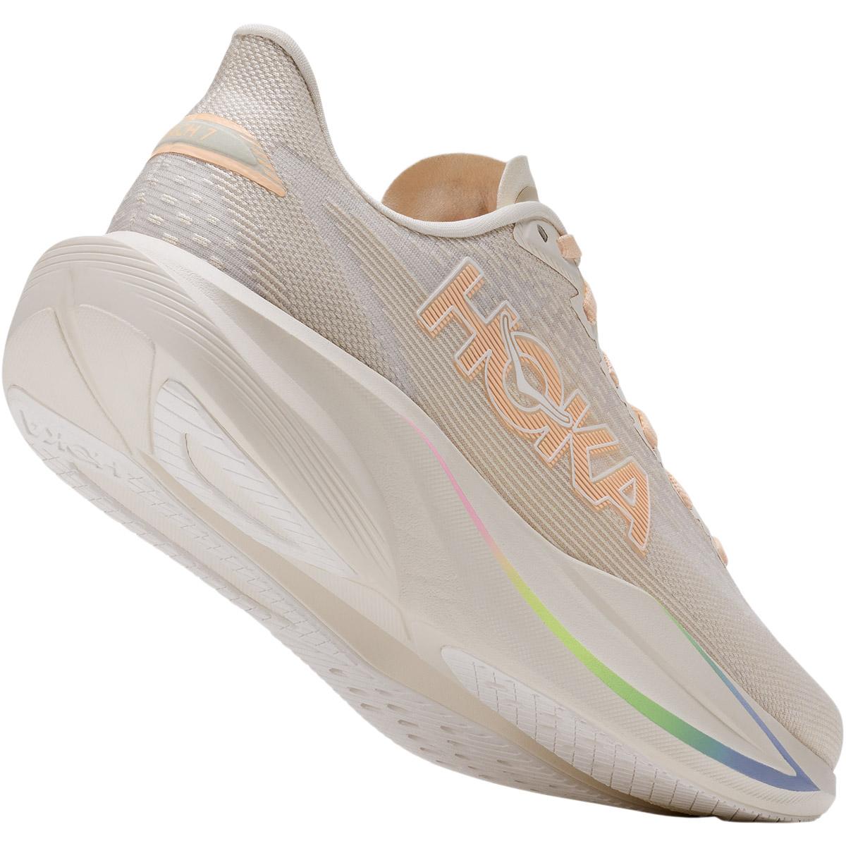 HOKA Mach 7 Joggesko Dame OAT MILK / ALABASTER