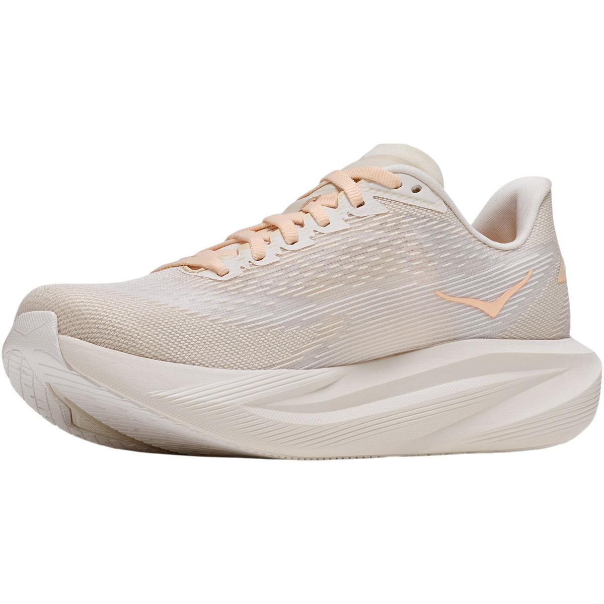 HOKA Mach 7 Joggesko Dame OAT MILK / ALABASTER