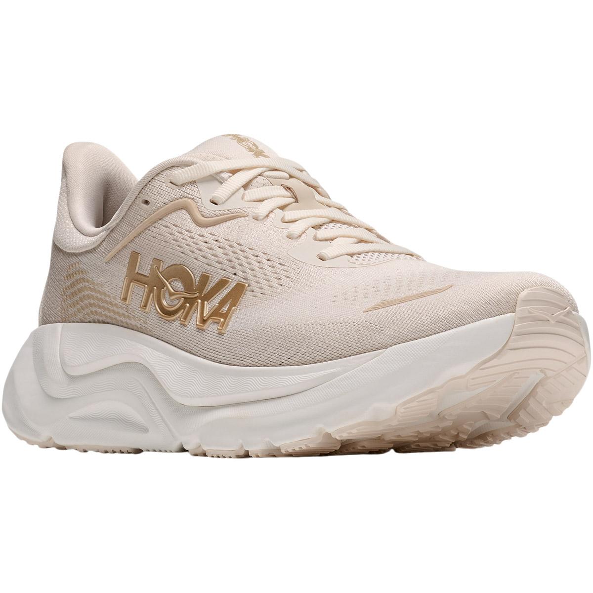 HOKA Arahi 9 Joggesko Dame ALABASTER / OAT MILK