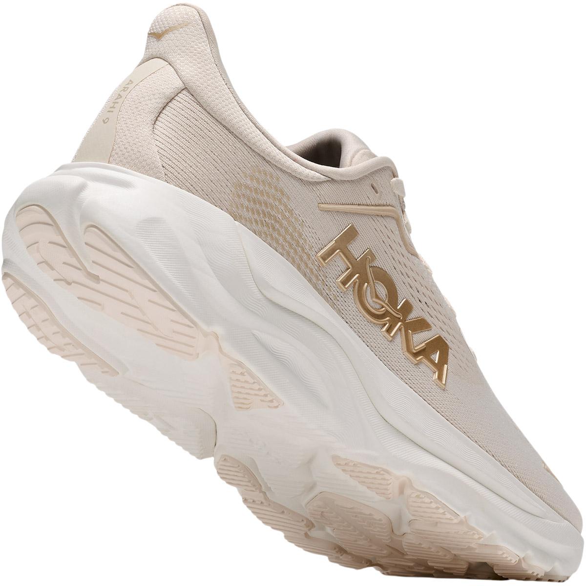 HOKA Arahi 9 Joggesko Dame ALABASTER / OAT MILK