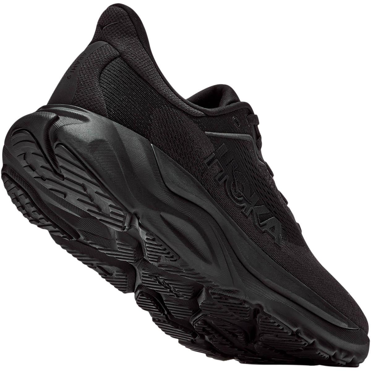 HOKA Arahi 9 Joggesko Dame BLACK / BLACK