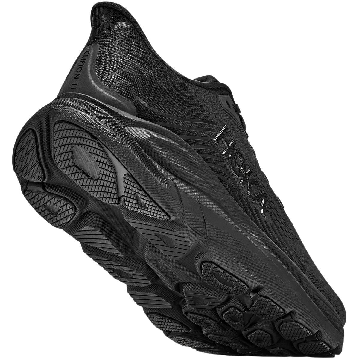 HOKA Clifton 11 Løbesko Herre BLACK / BLACK
