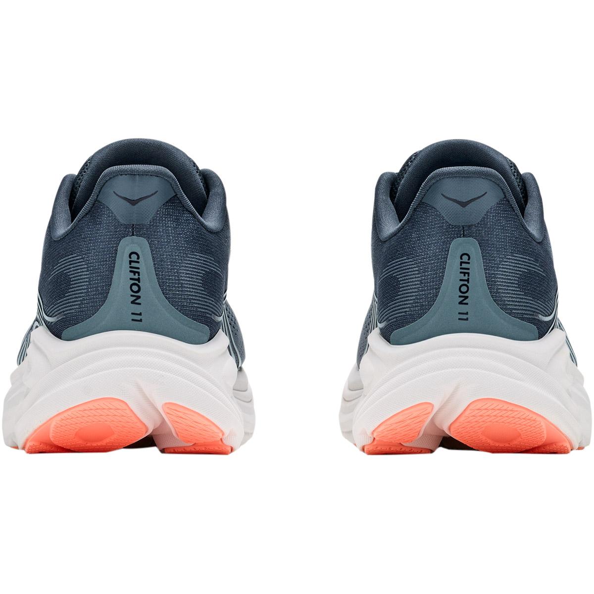HOKA Clifton 11 Joggesko Dame FADED NAVY / GLIMMERING BLUE