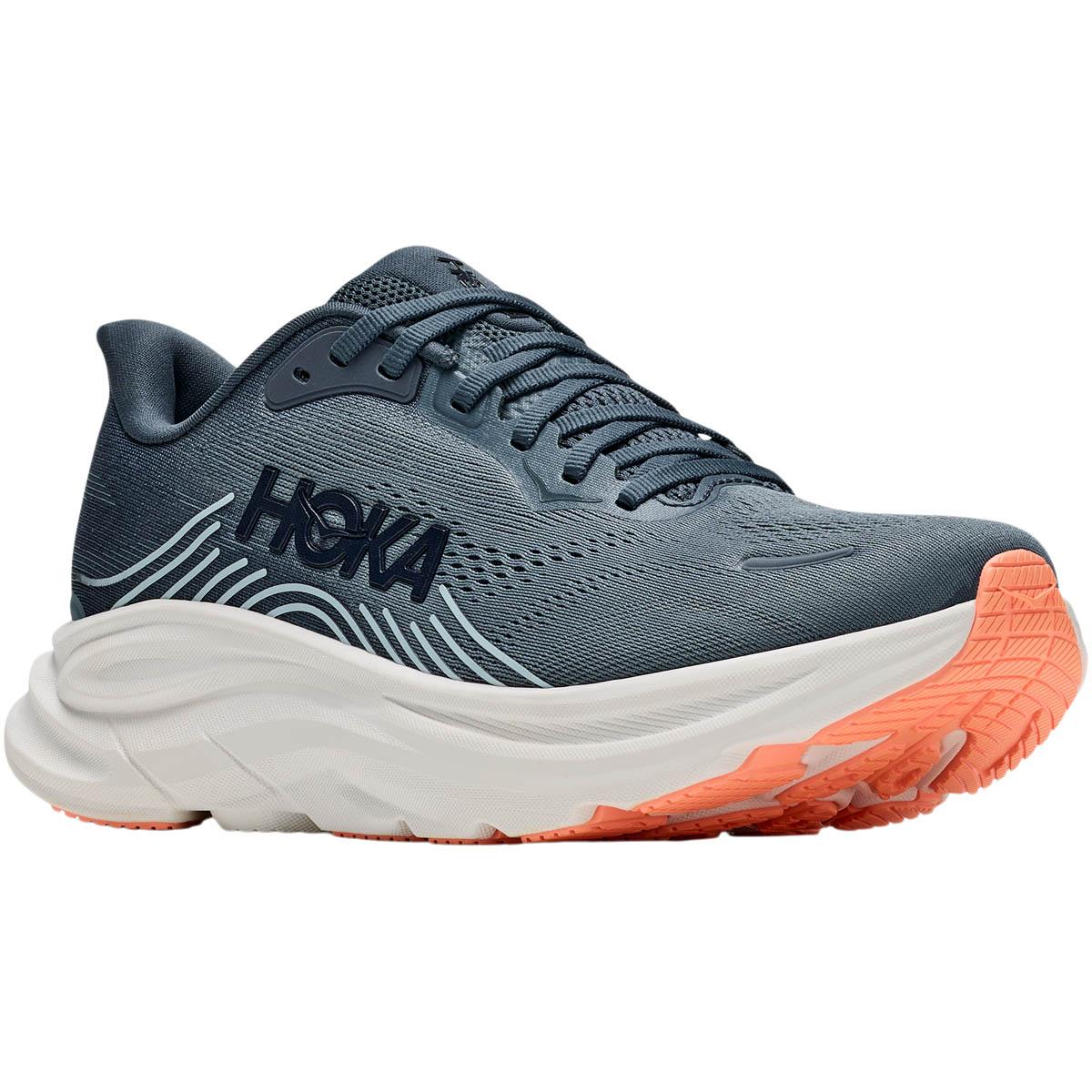 HOKA Clifton 11 Joggesko Dame FADED NAVY / GLIMMERING BLUE