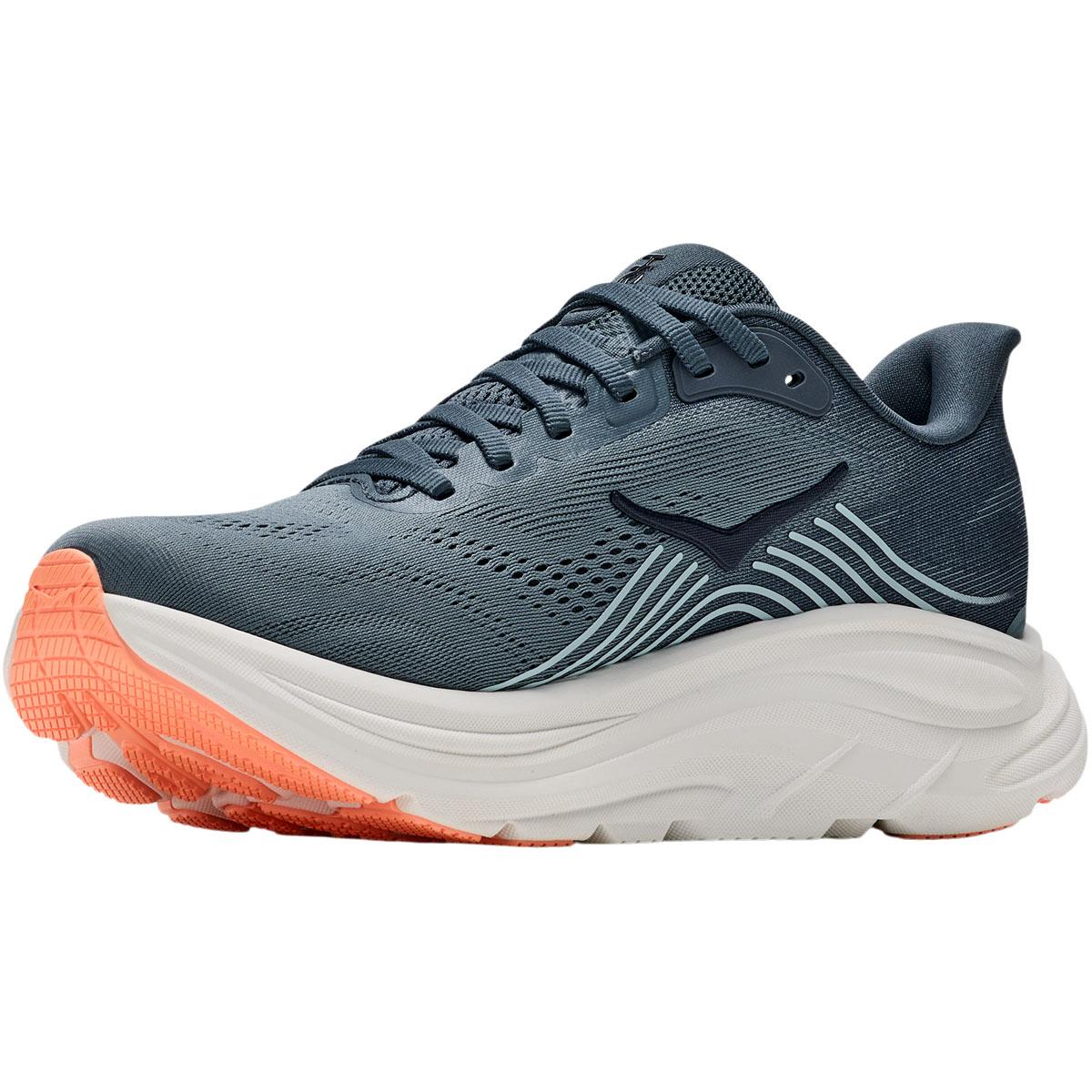 HOKA Clifton 11 Joggesko Dame FADED NAVY / GLIMMERING BLUE