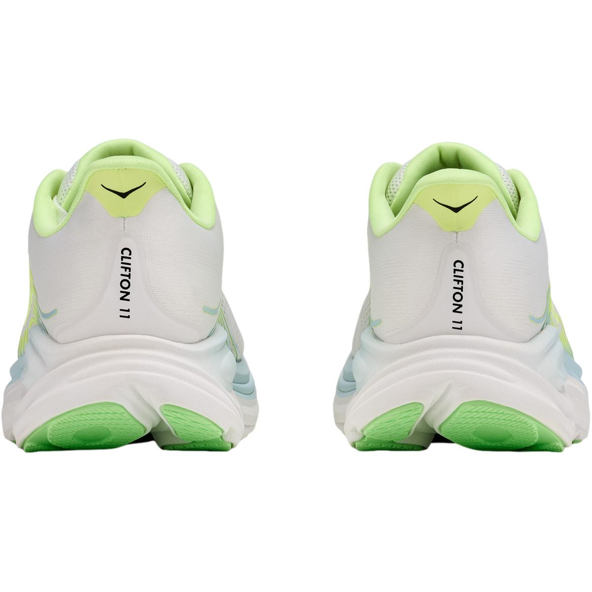 HOKA Clifton 11 Joggesko Dame FROST / NEON YUZU