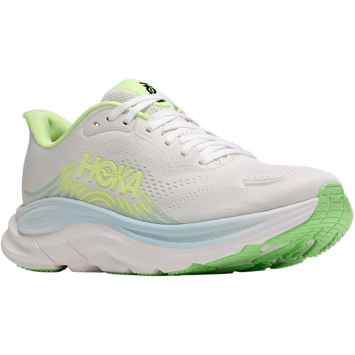 HOKA Clifton 11 Joggesko Dame FROST / NEON YUZU