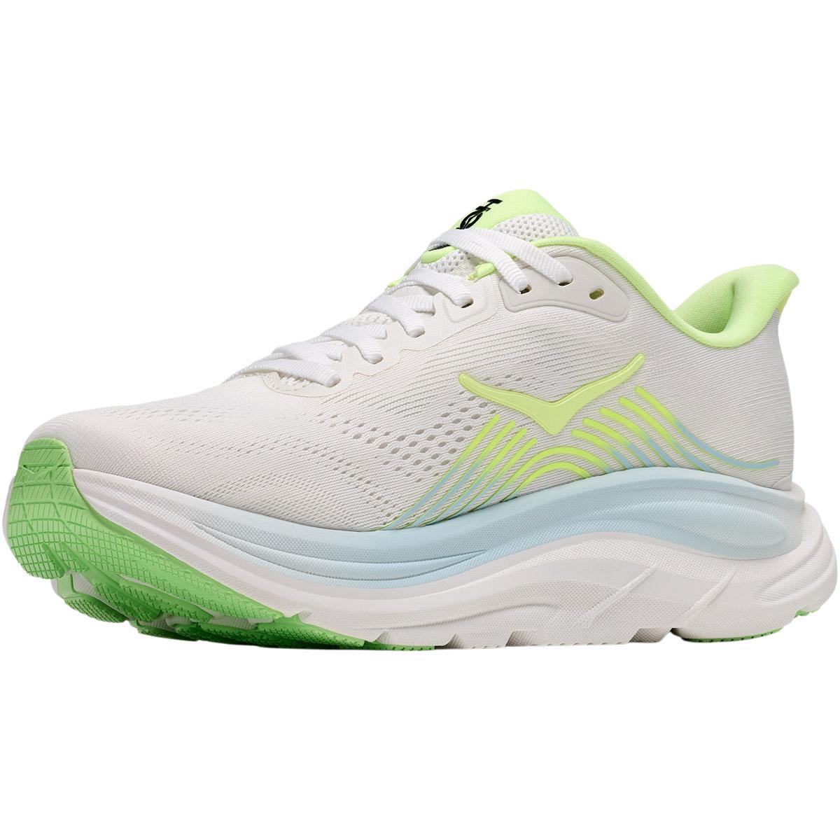 HOKA Clifton 11 Joggesko Dame FROST / NEON YUZU