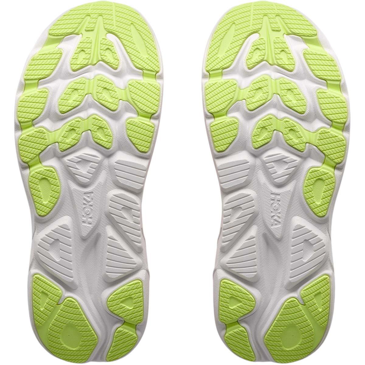 HOKA Clifton 11 Joggesko Dame TANGERINE GLOW / WHITE