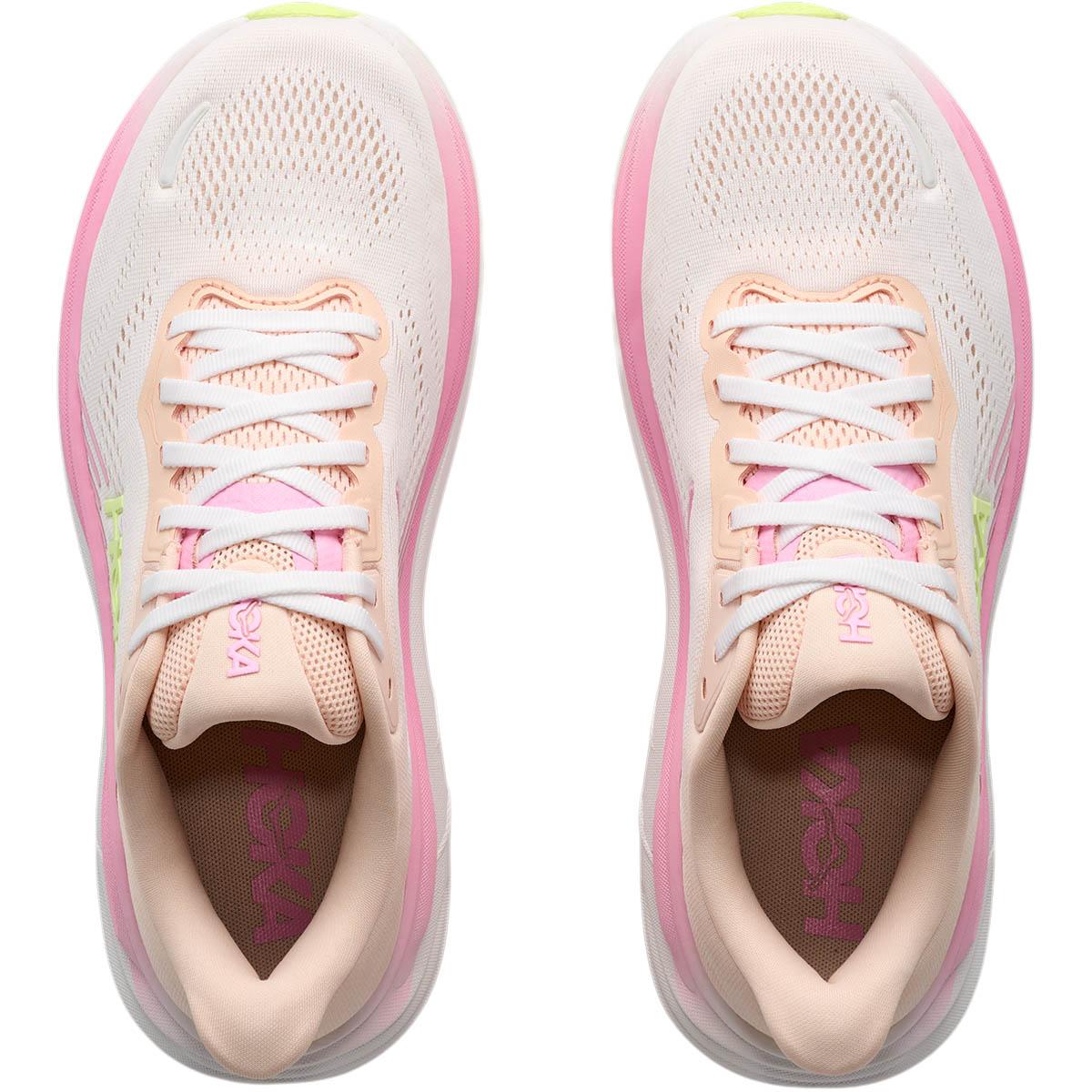 HOKA Clifton 11 Joggesko Dame TANGERINE GLOW / WHITE