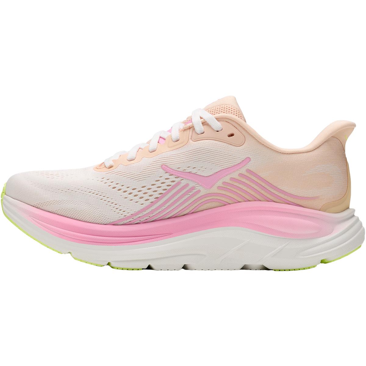 HOKA Clifton 11 Joggesko Dame TANGERINE GLOW / WHITE
