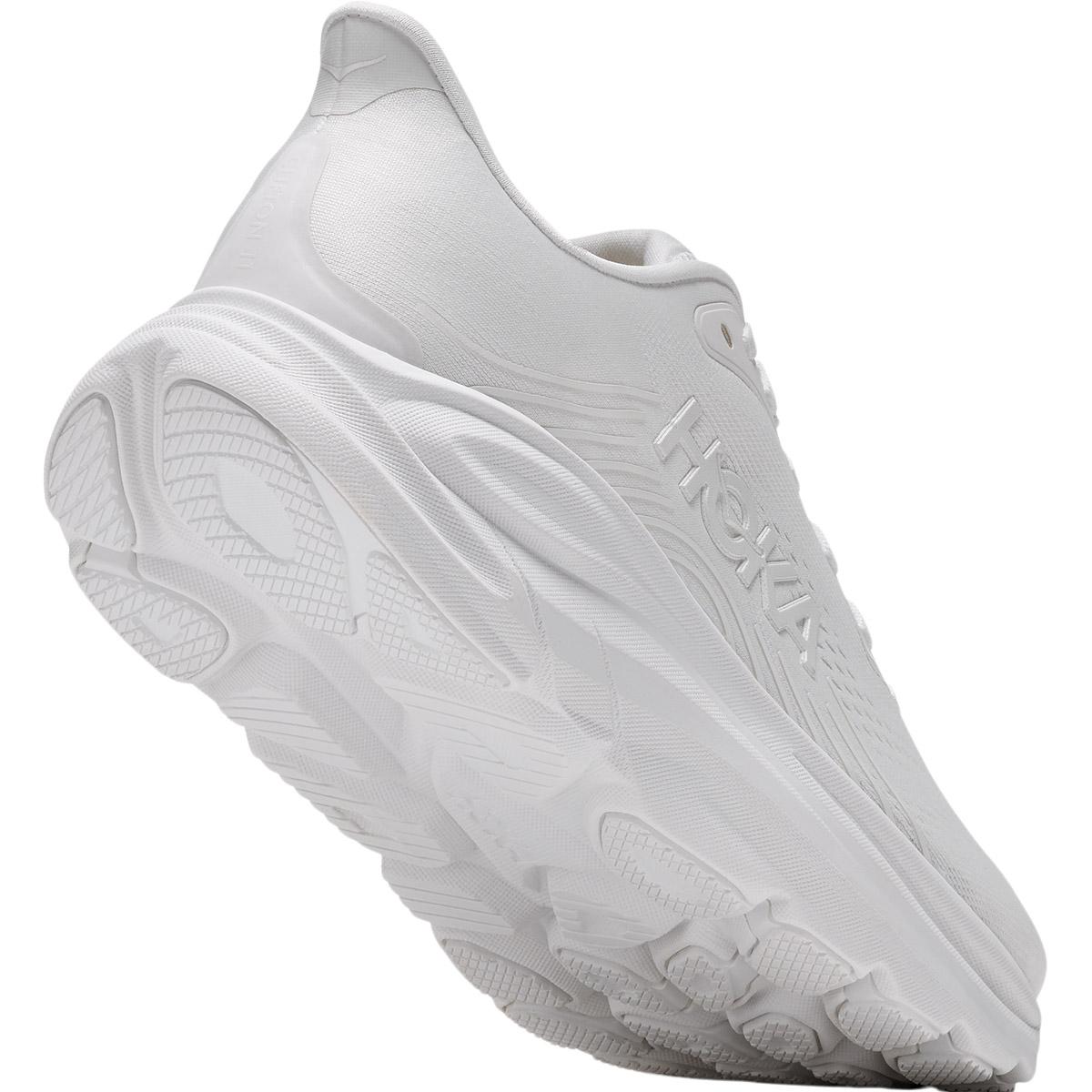 HOKA Clifton 11 Joggesko Dame WHITE / WHITE