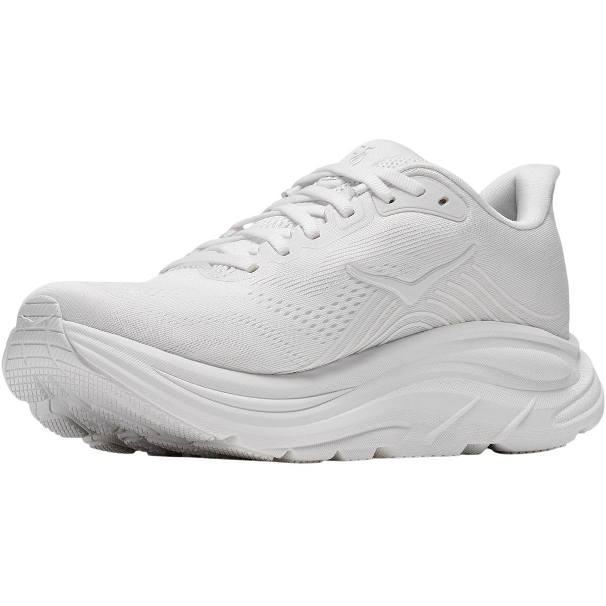 HOKA Clifton 11 Joggesko Dame WHITE / WHITE