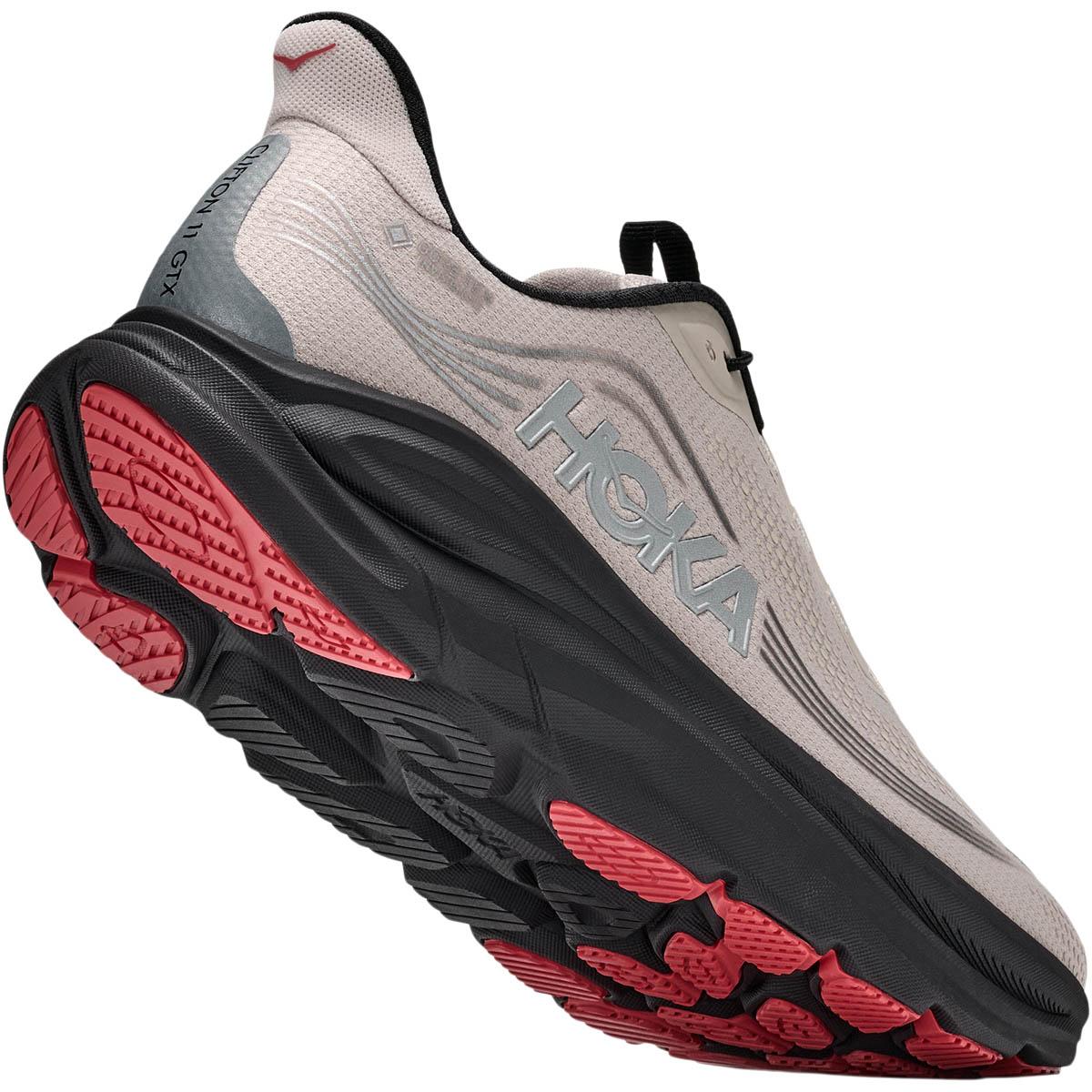 HOKA Clifton 11 GTX Løbesko Herre RIVER ROCK GREY / CARBON BLACK