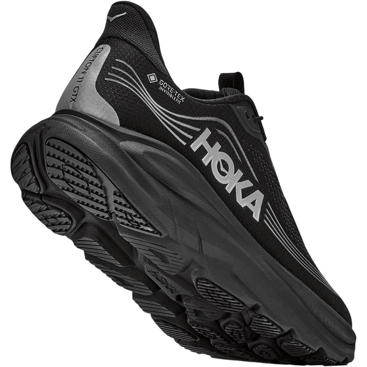 HOKA Clifton 11 GTX Joggesko Dame BLACK / BLACK