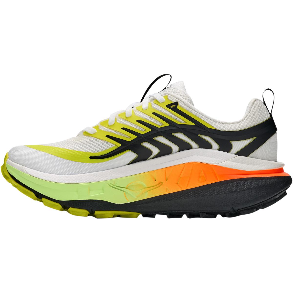 HOKA Stinson 8 Trail Løbesko Herre FROST / BLACK