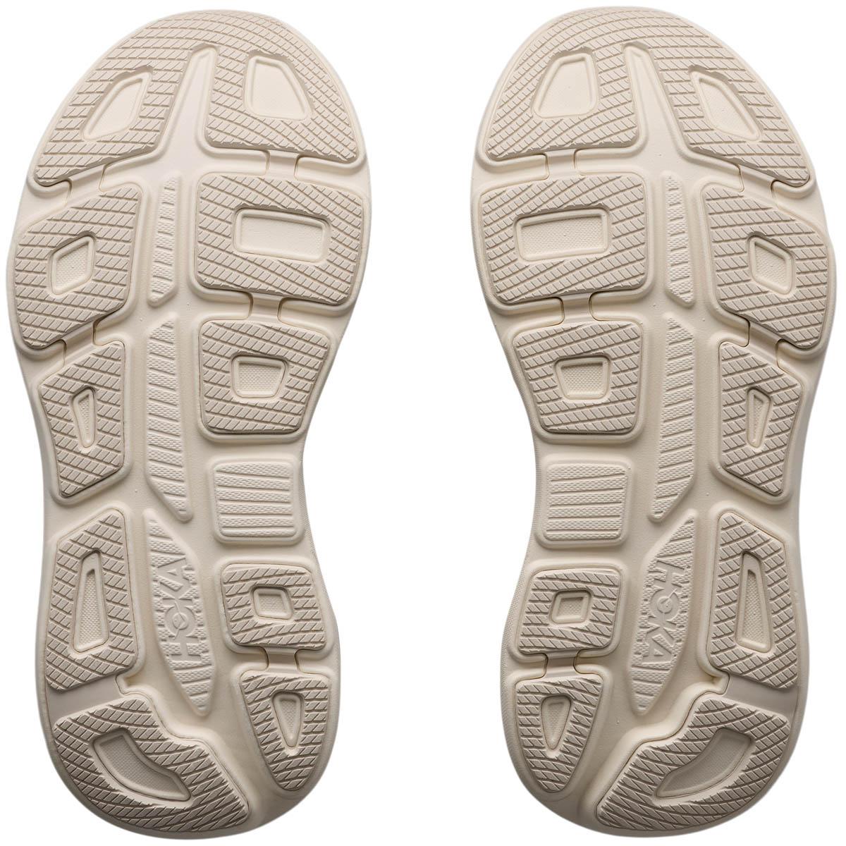 HOKA Bondi 9 Joggesko Dame ALABASTER / MINERAL BLUE