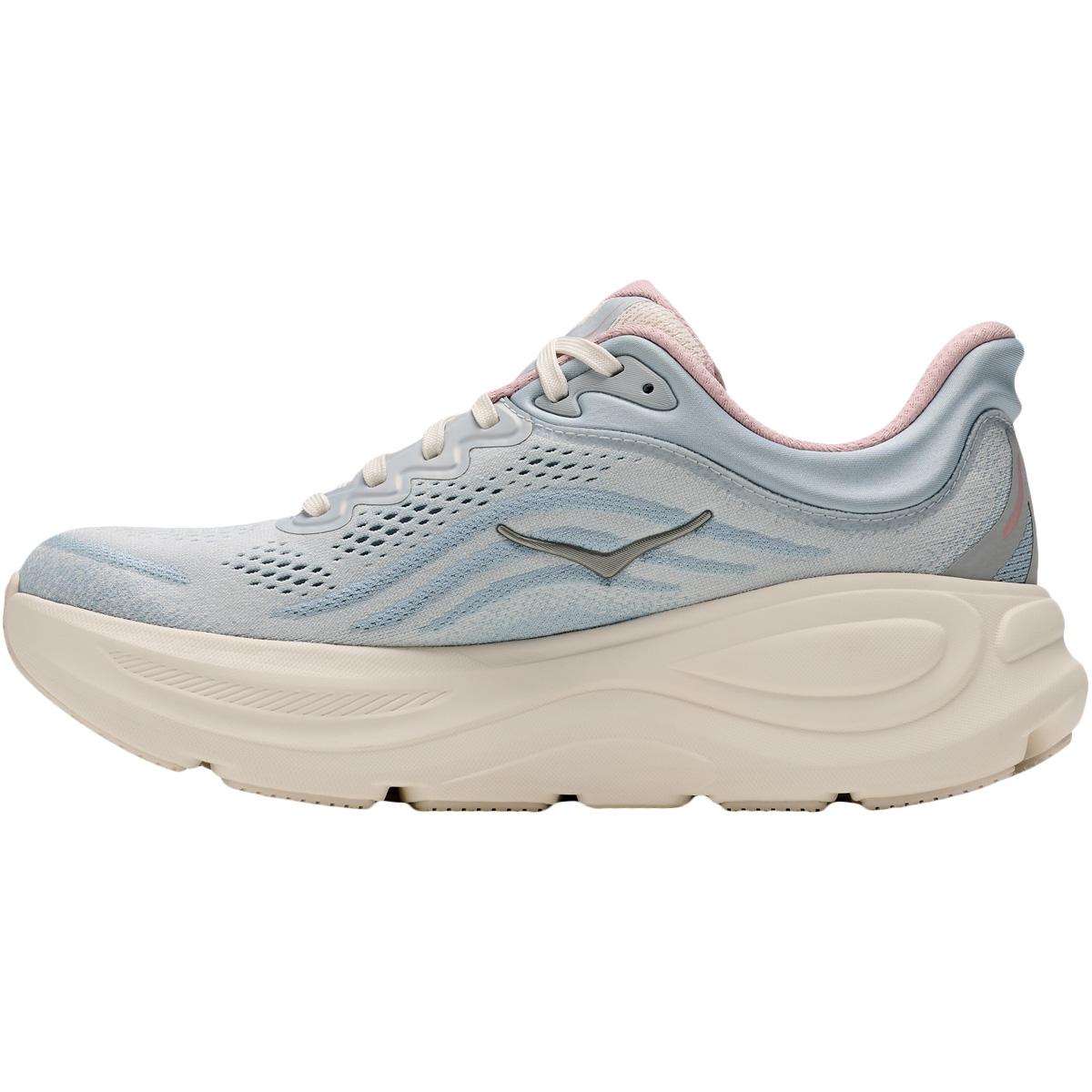 HOKA Bondi 9 Joggesko Dame ALABASTER / MINERAL BLUE