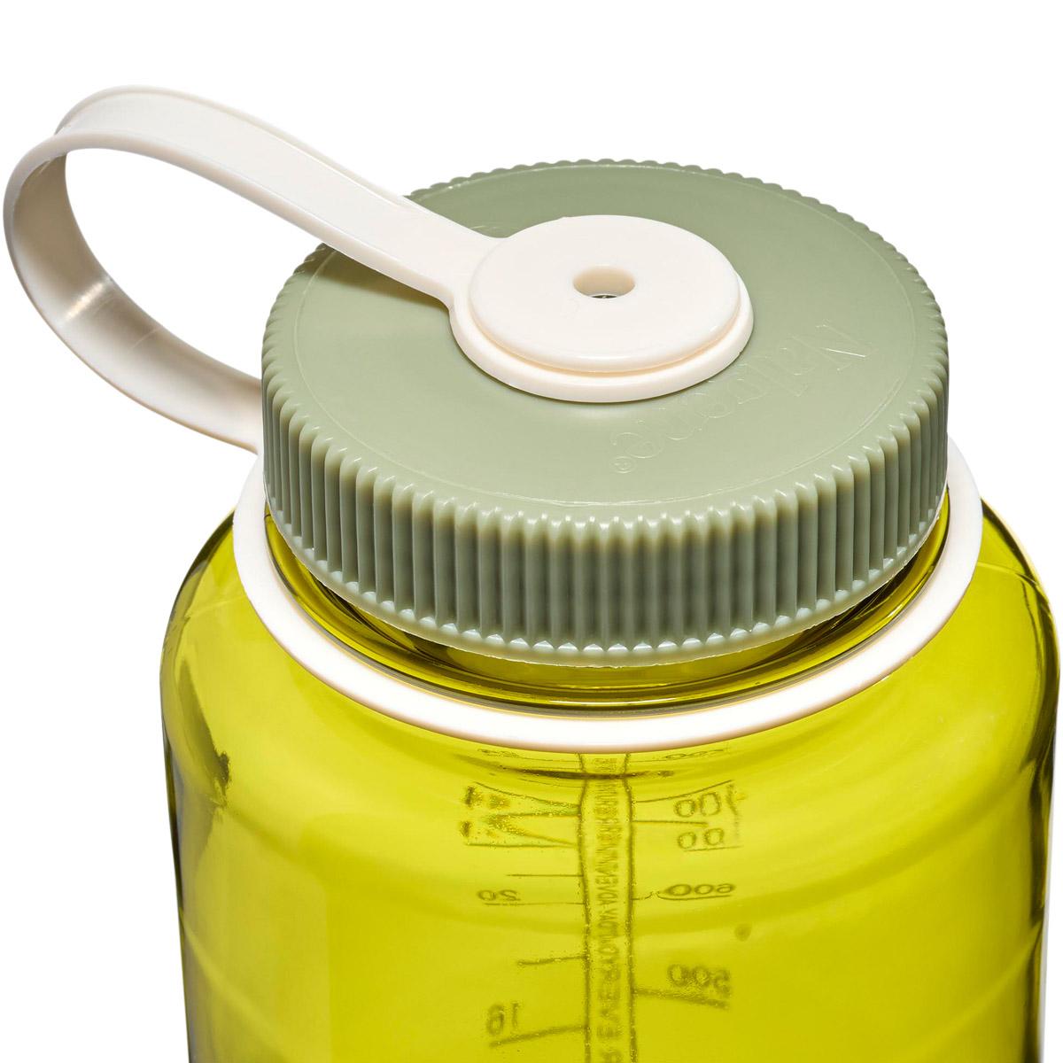 Nalgene Wide Mouth Sustain 1L Drikkeflaske ENDIVE / OIL GREEN