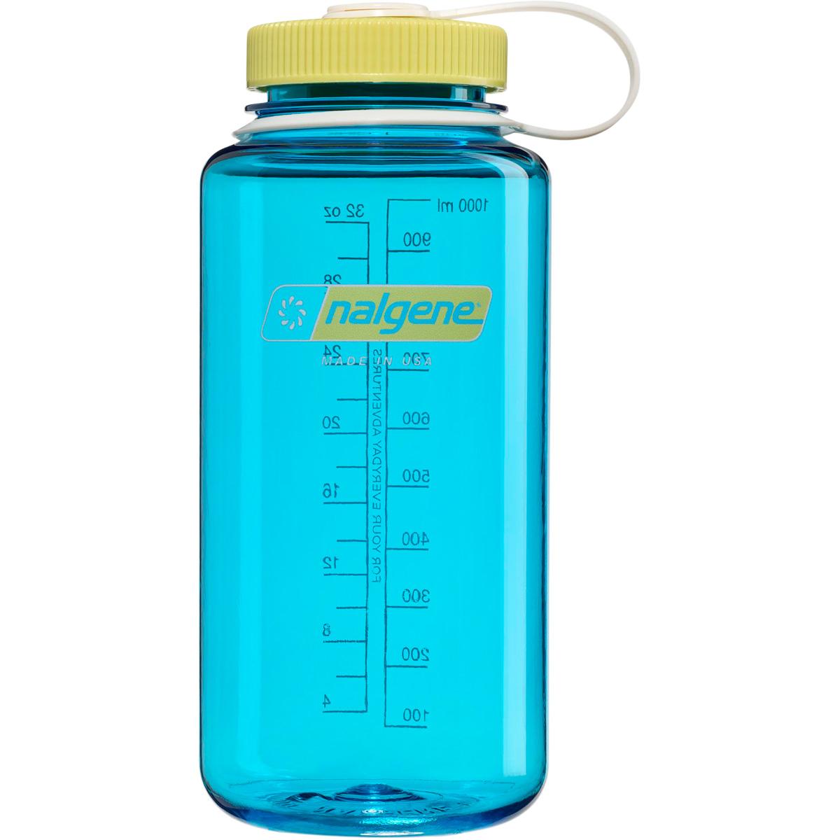 Nalgene Wide Mouth Sustain 1L Drikkeflaske BLUE ATOLL / ENDIVE