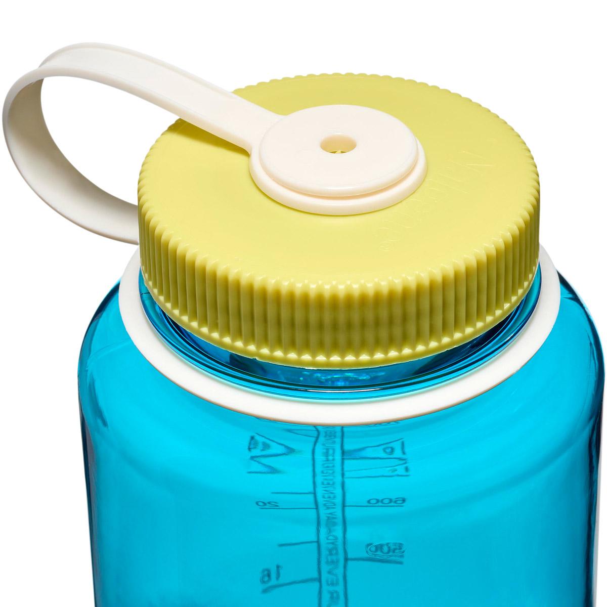 Nalgene Wide Mouth Sustain 1L Drikkeflaske BLUE ATOLL / ENDIVE