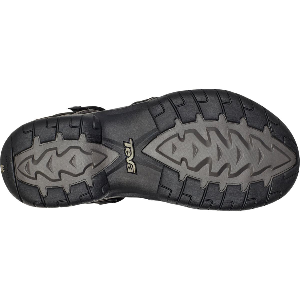 Teva Tirra Leather Sandaler Dame BLACK