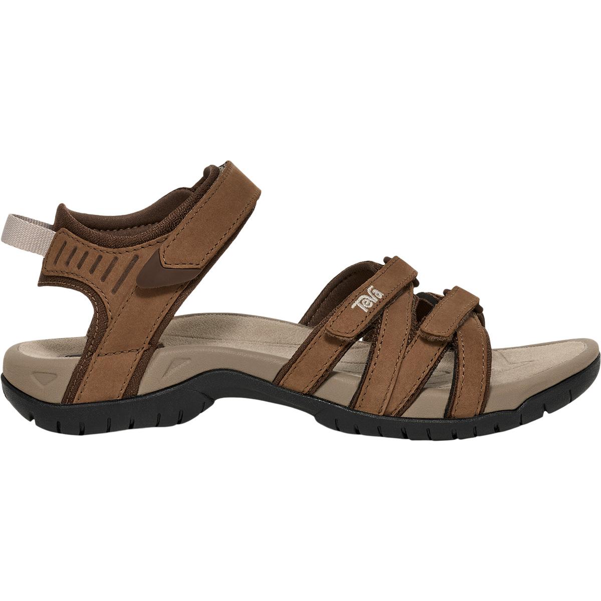 Teva Tirra Leather Sandaler Dame CARIBOU