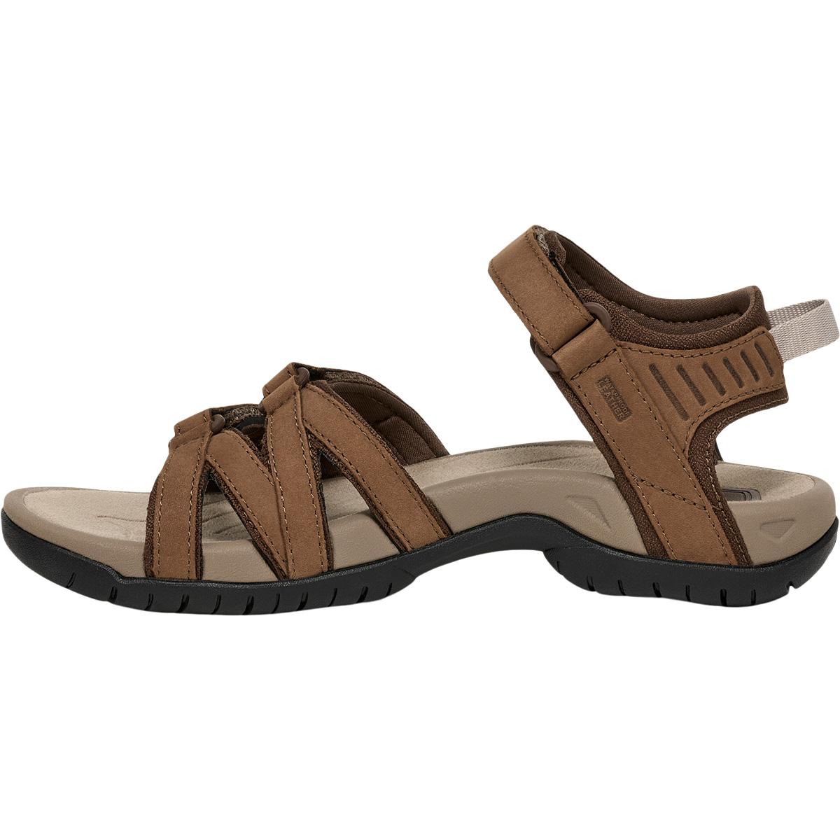 Teva Tirra Leather Sandaler Dame CARIBOU