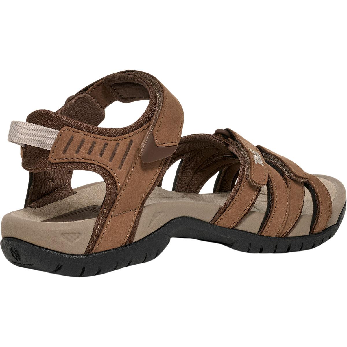 Teva Tirra Leather Sandaler Dame CARIBOU